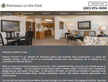 Tablet Screenshot of mypathwayshome.com